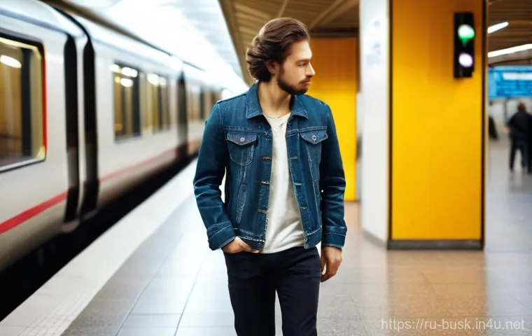 거리공연과 퍼포먼스 아트 - **Prompt 1: A Captivating Metro Musician**
    "A male street musician, approximately 30 years old, ...