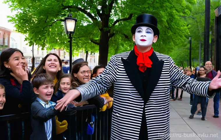 거리공연에서의 사회적 역할 - **A Vibrant Urban Symphony of Street Art:** An energetic wide shot of a bustling European city squar...