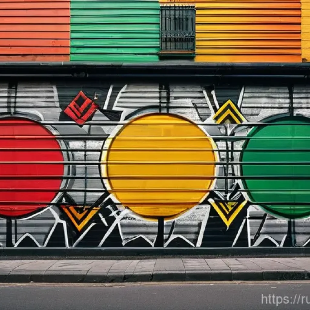 거리공연의 정치적 메시지 - Here are three detailed image generation prompts in English, designed to capture the essence of stre...